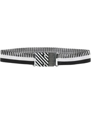 Missoni Belt Textile Fibers - White