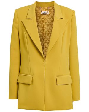 Elisabetta Franchi Blazer Polyester, Elastane - Yellow