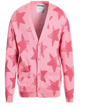 Moschino Cardigan Cotton - Pink