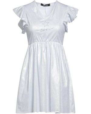 Odi Et Amo Mini Dress - Blue