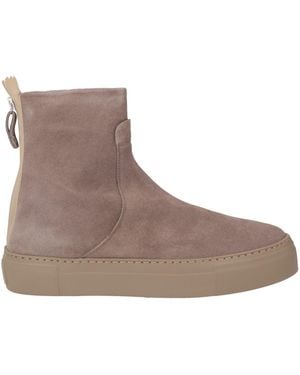 Agl Attilio Giusti Leombruni Taupe Ankle Boots Leather - Brown