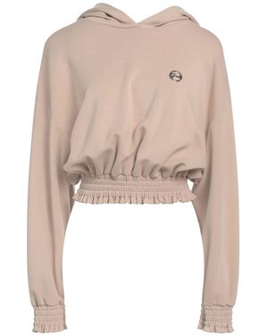 Gaelle Paris Sweatshirt Polyester, Viscose, Elastane - Natural