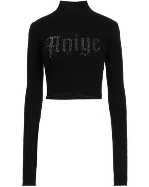 Aniye By Turtleneck Wool, Polyamide, Alpaca Wool, Elastane - Black