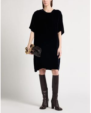 オールインワン・サロペット Aspesi Midnight Blue Cady Crepe Long Dress Aspesi Midnight Cady Crepe Long Dress in Blue | Lyst