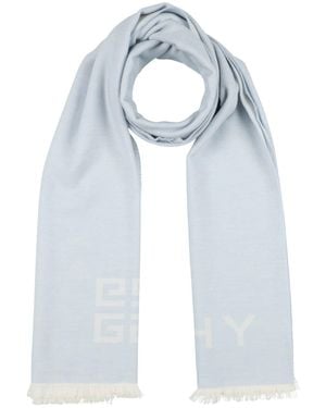 Givenchy Sky Scarf Wool, Cashmere - Blue