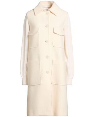 Eleventy Cream Coat Wool - Natural