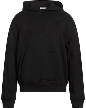 Helmut Lang Sweatshirt Cotton - Black