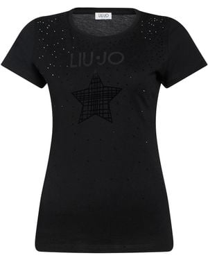 Liu Jo T-Shirt Cotton - Black
