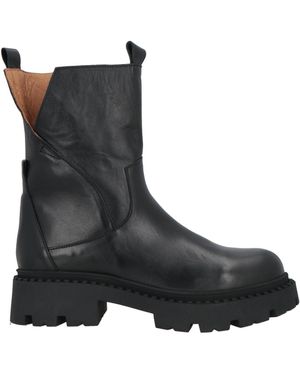 POÈME 1420 Botines de caña alta - Negro