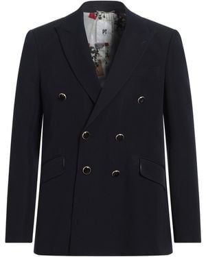 PT Torino Blazer Virgin Wool - Blue