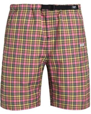 MSGM Shorts & Bermuda Shorts Polyester - Blue