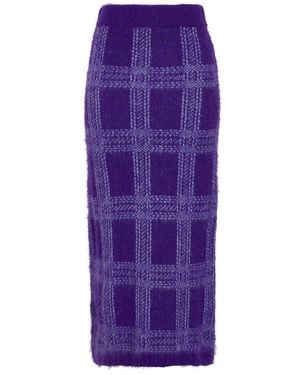 8 by YOOX Long Skirt - Purple