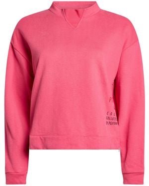 Peuterey Fuchsia Sweatshirt Cotton - Pink