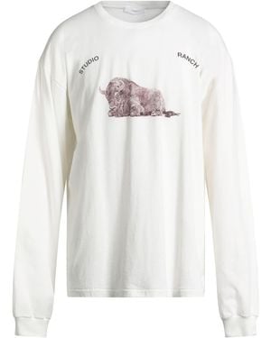 1989 STUDIO Ivory Sweatshirt Cotton - White
