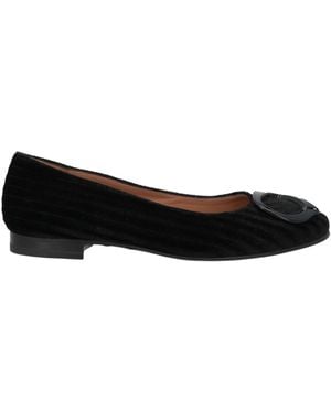 Fratelli Rossetti Ballet Flats Textile Fibers - Black