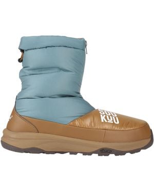 SOUKUU by THE NORTH FACE x UNDERCOVER Camel Ankle Boots Textile Fibres - Blue