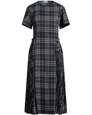 Burberry Midi Dress Polyester, Wool - Black