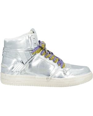 Philippe Model Trainers Leather, Textile Fibres - White