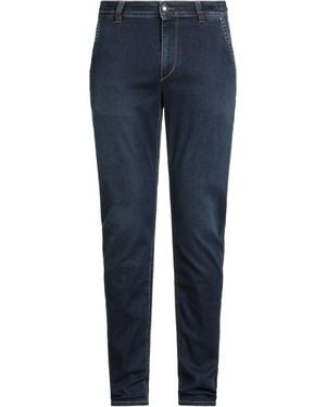 BARMAS Jeans Cotton, Polyester, Lycra, Viscose, Elastane - Blue