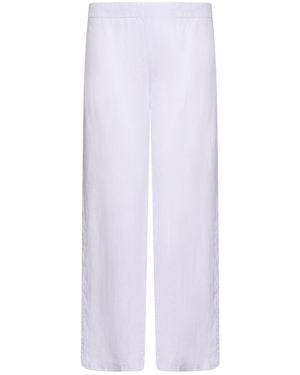 120% Lino Trouser - White