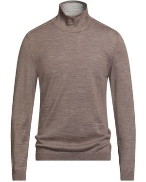 John Varvatos Col Roulé - Marron