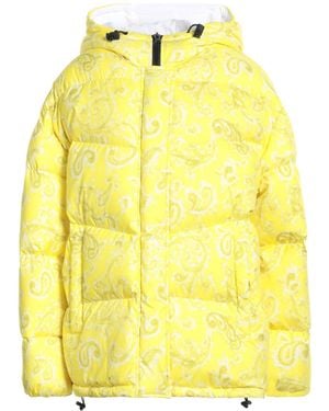 MSGM Plumífero Y Acolchado - Amarillo