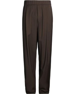 Laneus Trousers Virgin Wool - Brown