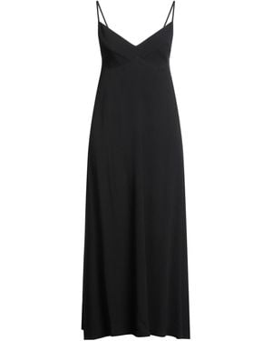 Three Graces London Midi Dress Viscose - Black