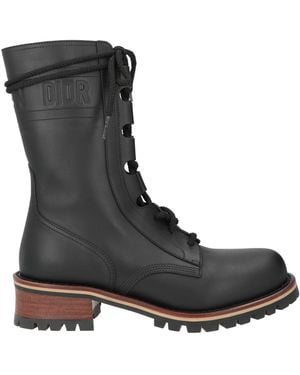 Dior Ankle Boots Calfskin - Black