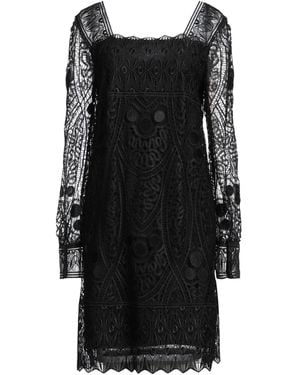 Alberta Ferretti Mini Dress Polyester - Black