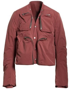 Rick Owens Chaqueta Y Cazadora - Rojo