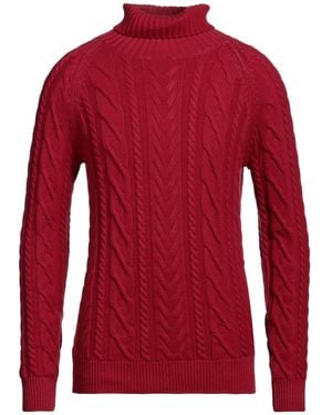 Moorer Rollkragenpullover - Rot