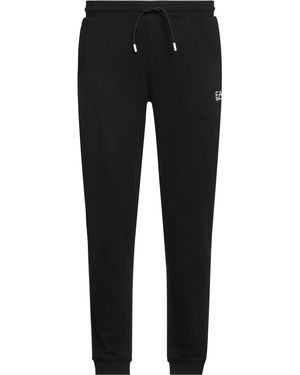 EA7 Trousers Cotton, Polyester, Elastane - Black