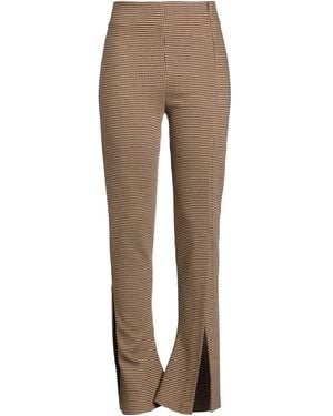 A.W.A.K.E. MODE Trousers Polyester, Wool, Viscose, Elastane - Natural