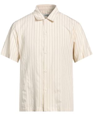 Sandro Pinstriped Woven Shirt - White