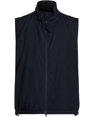 Aspesi Midnight Vest Polyester, Wool, Elastane - Blue