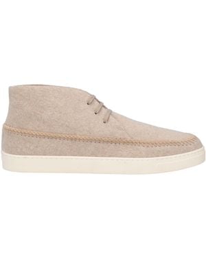 Giorgio Armani Ankle Boots - Natural