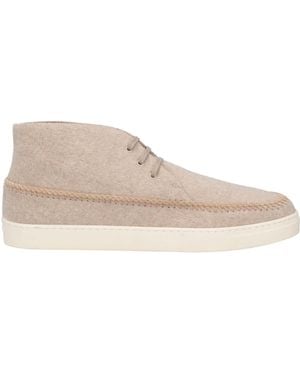 Giorgio Armani Ankle Boots - Natural