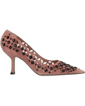 Rene Caovilla Court Shoes Leather - Pink