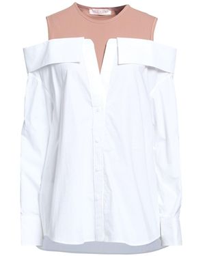 Valentino Garavani Shirt Cotton, Polyamide, Elastane - White