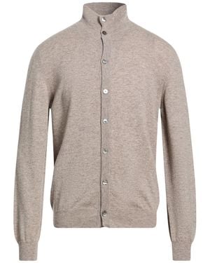 Fedeli Light Cardigan Cashmere - Gray