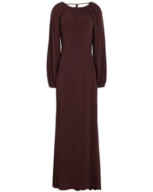 Semicouture Maxi Dress - Purple