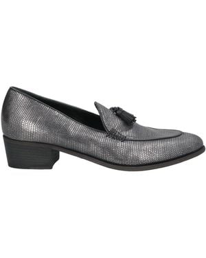 Pantanetti Loafers Leather - Gray