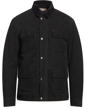 Barba Napoli Jacket Leather - Black