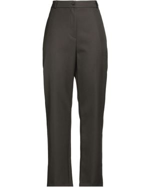 Caractere Dark Pants Cotton, Elastane - Gray