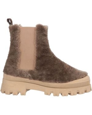 Ras Ankle Boots - Brown
