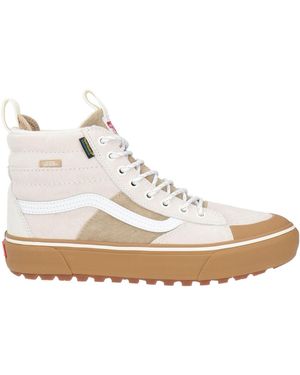 Vans Light Sneakers Leather, Synthetic Fibers - White