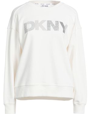 DKNY Sweatshirt Cotton - White