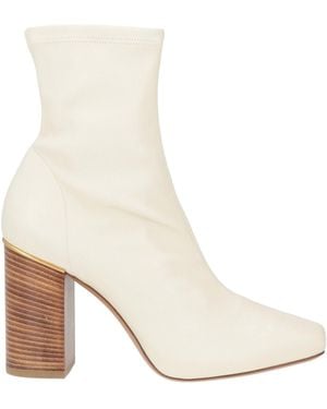 Chloé Ankle Boots - White