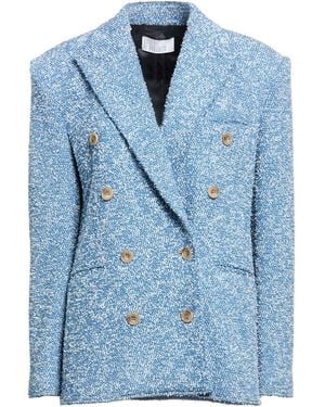 GIUSEPPE DI MORABITO Blazer Cotton, Polyamide - Blue